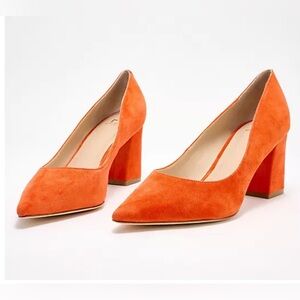 Marc Fisher orange Pumps